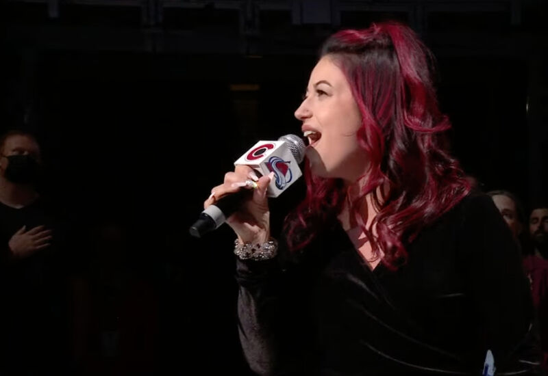 Amanda Hawkins sings Avalanche Anthem